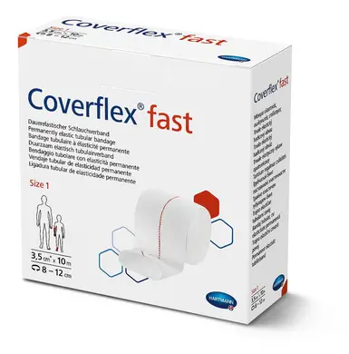 Постійно еластичний трубчастий бинт Coverflex fast/Коверфлекс фаст Розмір1